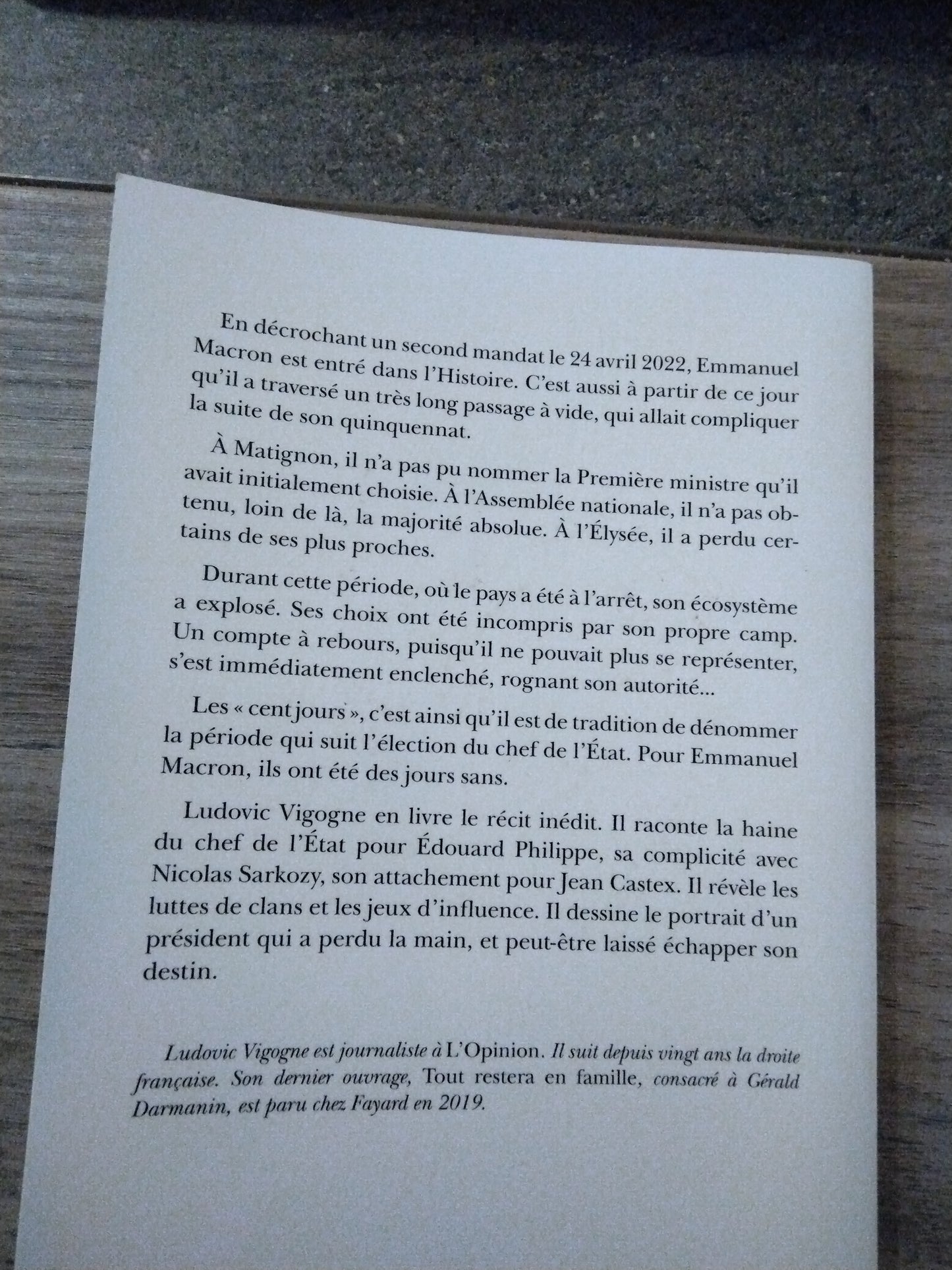 Les sans jours- Macron les secrets